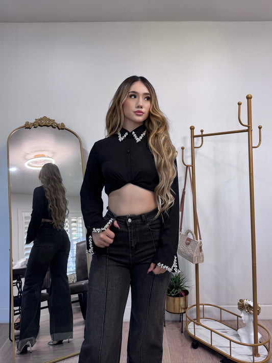 Black Long Sleeve Shirt