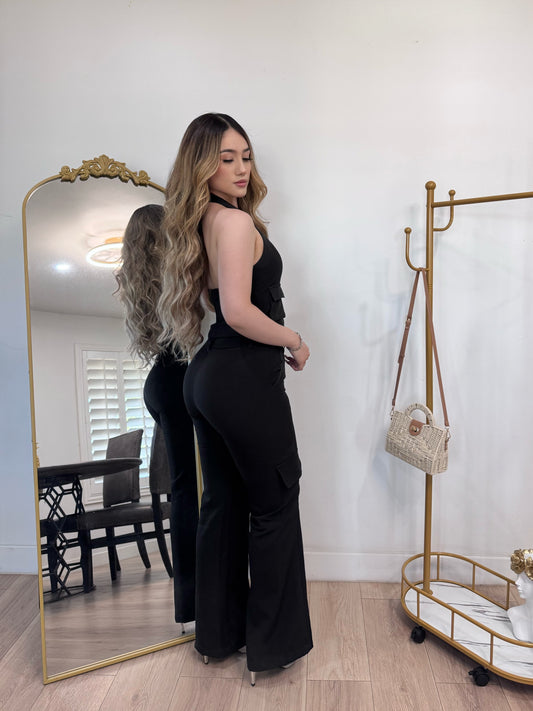 Black Two-Piece Set